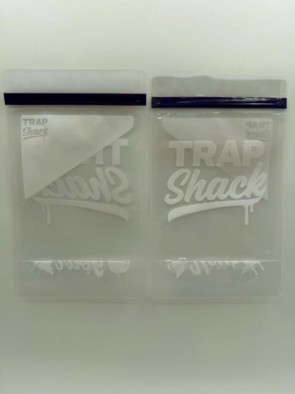 Trap Shack 28g Zip Lock Mylar Bag | Smell Proof Packaging | packaging set of 25