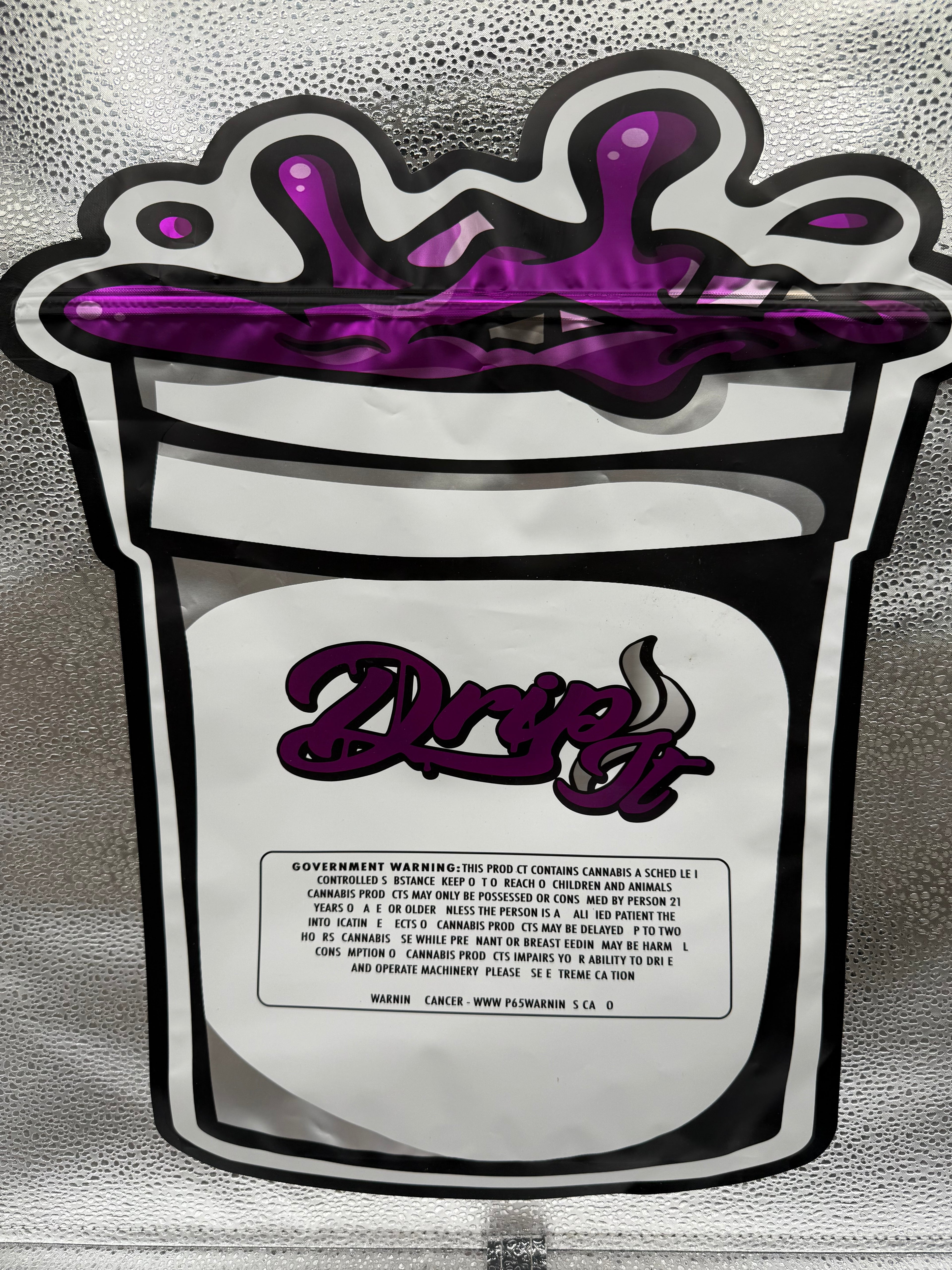 Trap Shack Custom Design Pound Mylar Bag (16oz / 1LB) – Premium Large Capacity Packaging