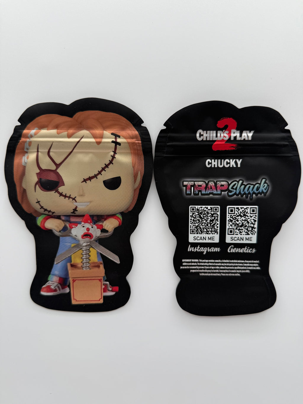Trap Shack Custom Design Mylar Bag – Set of 25