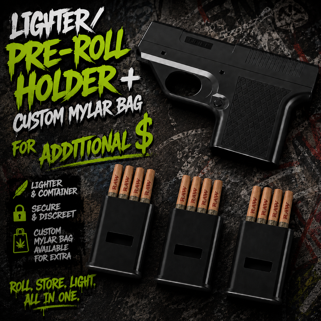 Custom Pre-Roll Holder + Custom Branding Option (500 MOQ)