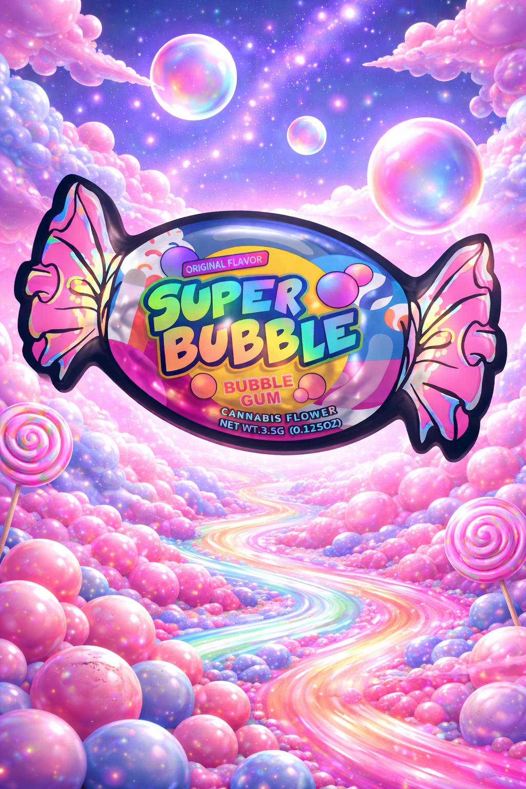 Trap Shack “ super bubble ” Zip Lock Mylar Bag | Smell Proof Packaging Set of 25