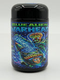 Trap Shack “ blue alien warhead  ” 7G  Glass Jar | Smell Proof | set of 16