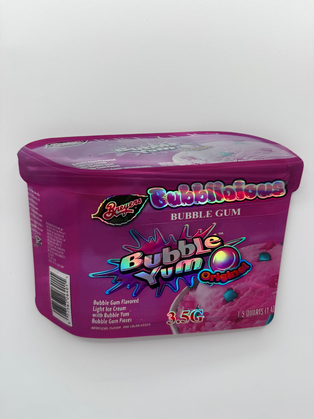 Trap Shack “ bubble Yum ” Zip Lock Mylar Bag | Smell Proof Packaging Set of 50