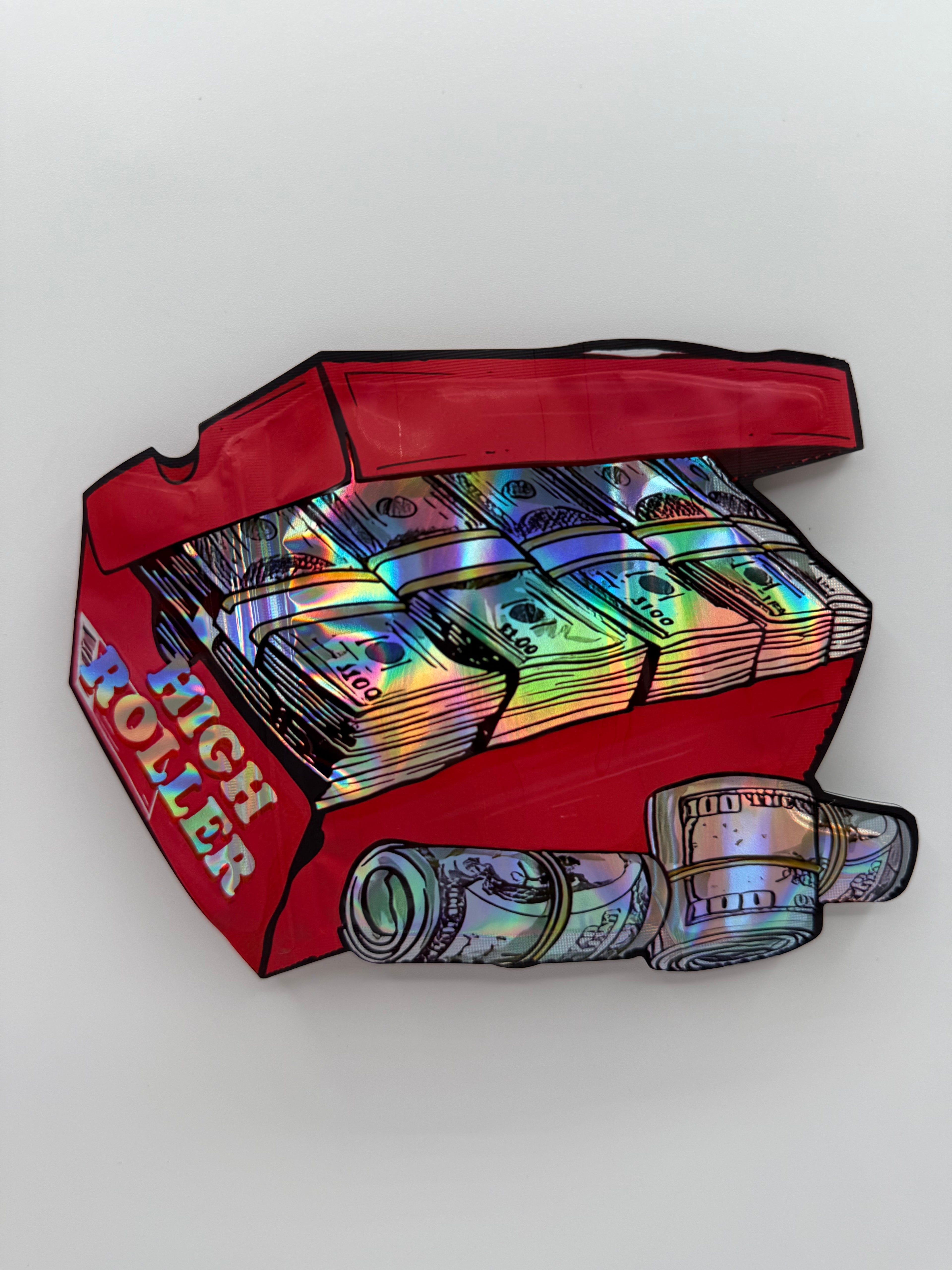 Trap Shack “ High Roller ” Zip Lock Mylar Bag | Smell Proof Packaging Set of 50