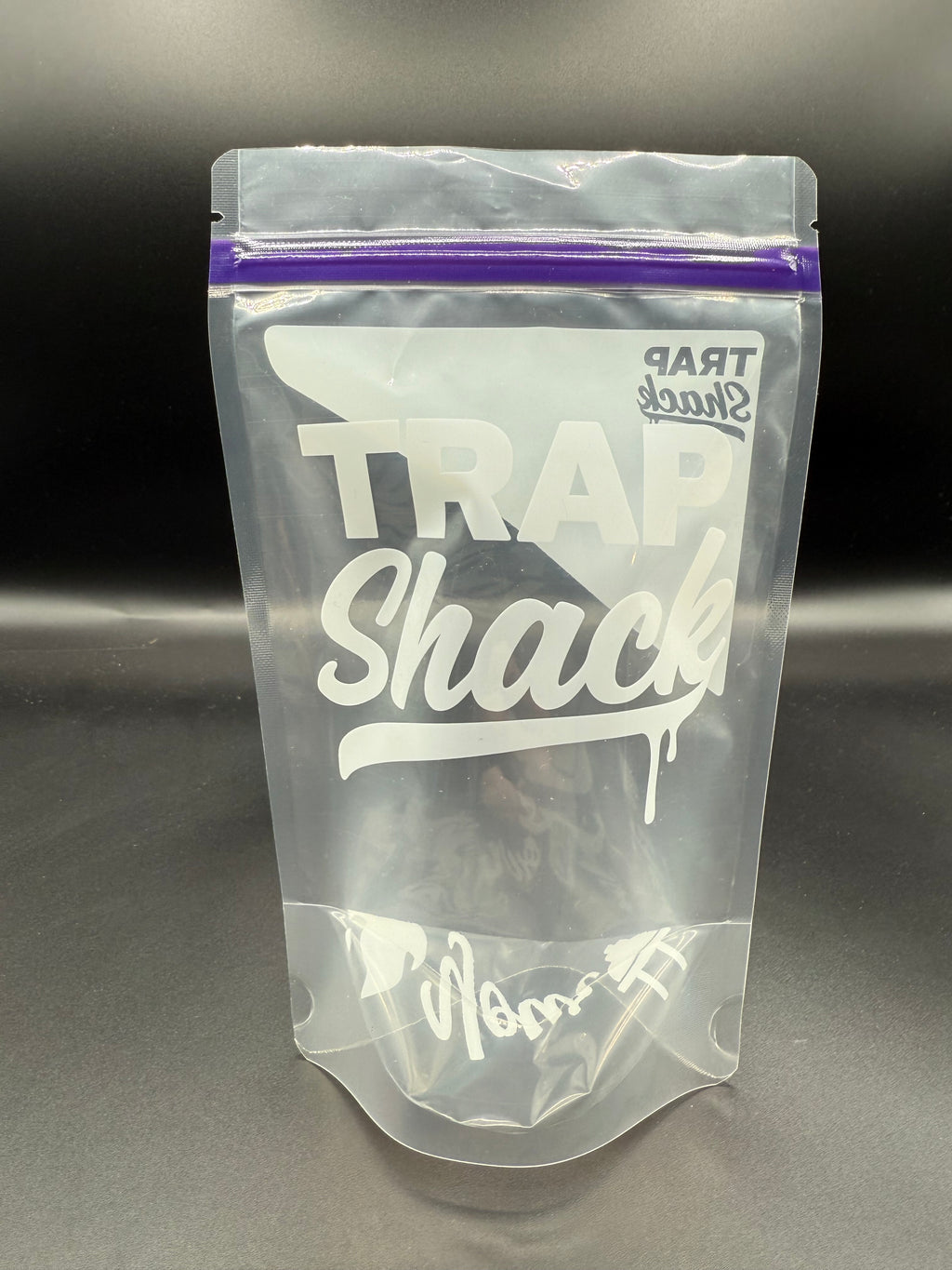 Trap Shack 28g Zip Lock Mylar Bag | Smell Proof Packaging | packaging set of 25