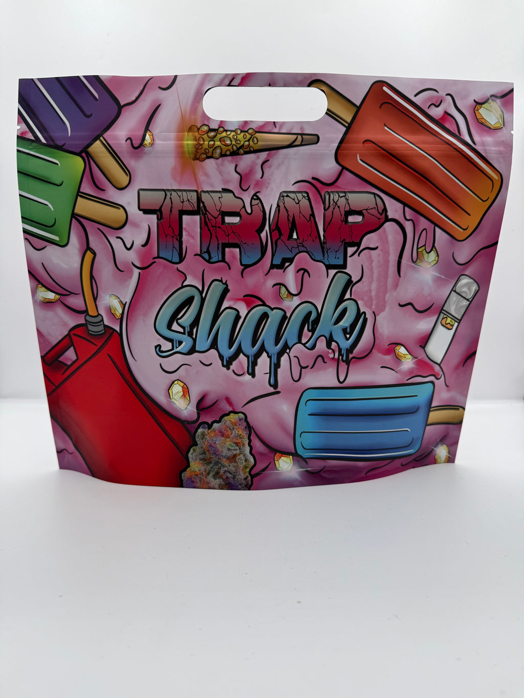 Trap Shack Smell-Proof Exit Bags – Zipper Lock Mylar Packaging (10 Pack)