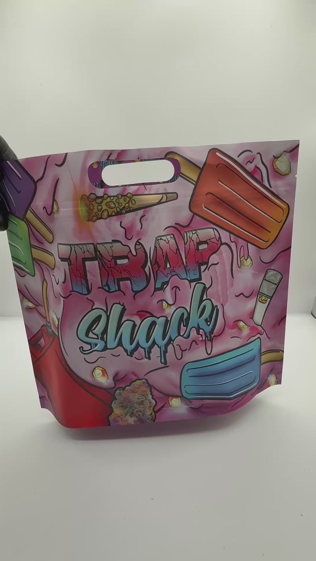 Trap Shack Smell-Proof Exit Bags – Zipper Lock Mylar Packaging (10 Pack)