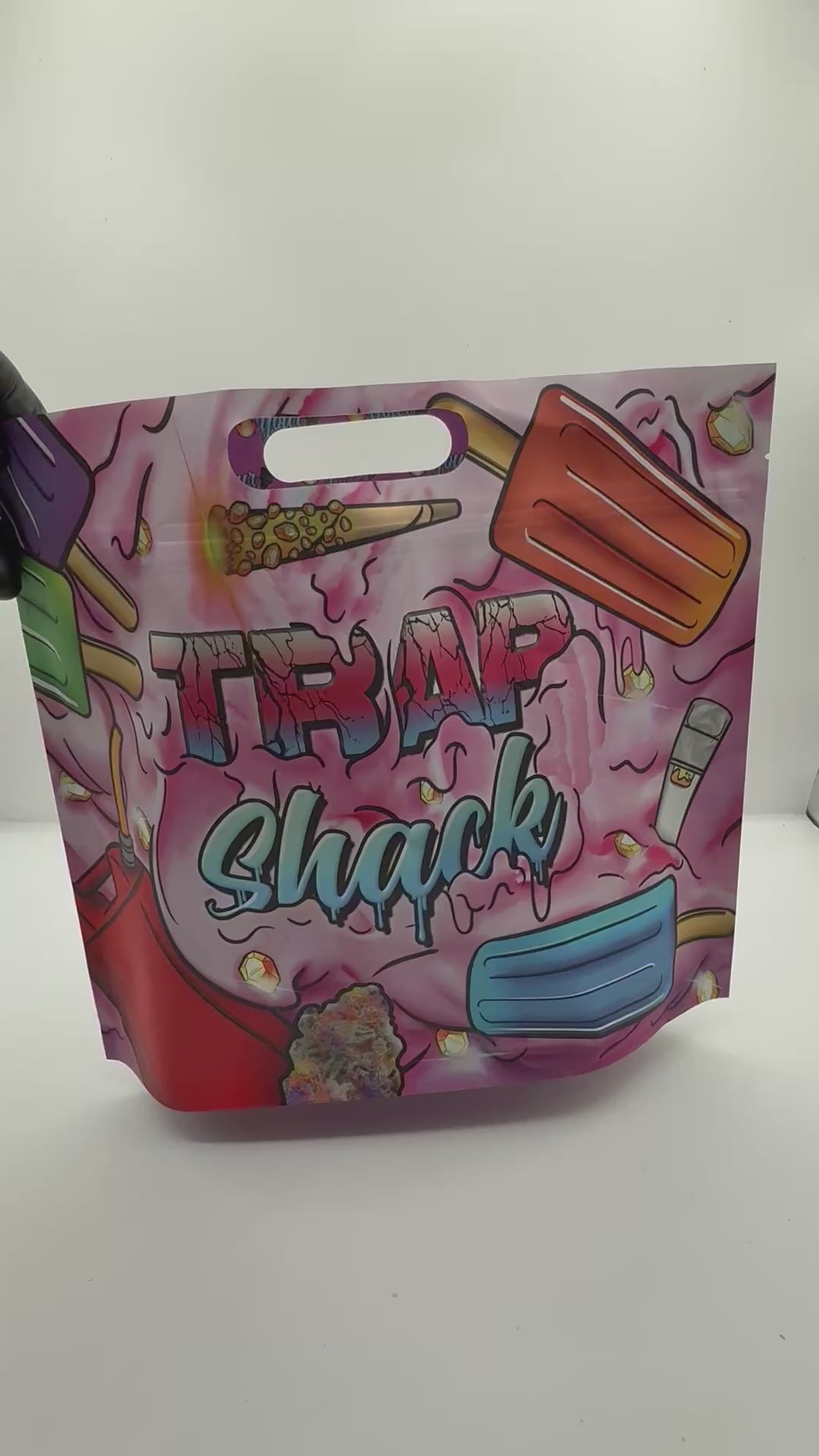 Trap Shack Smell-Proof Exit Bags – Zipper Lock Mylar Packaging (10 Pack)